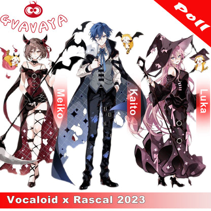 Gvavaya Cosplay Vocaloid X Rascal 2023 Witch Skin Luka/Meiko/Kaito Cosplay Costume