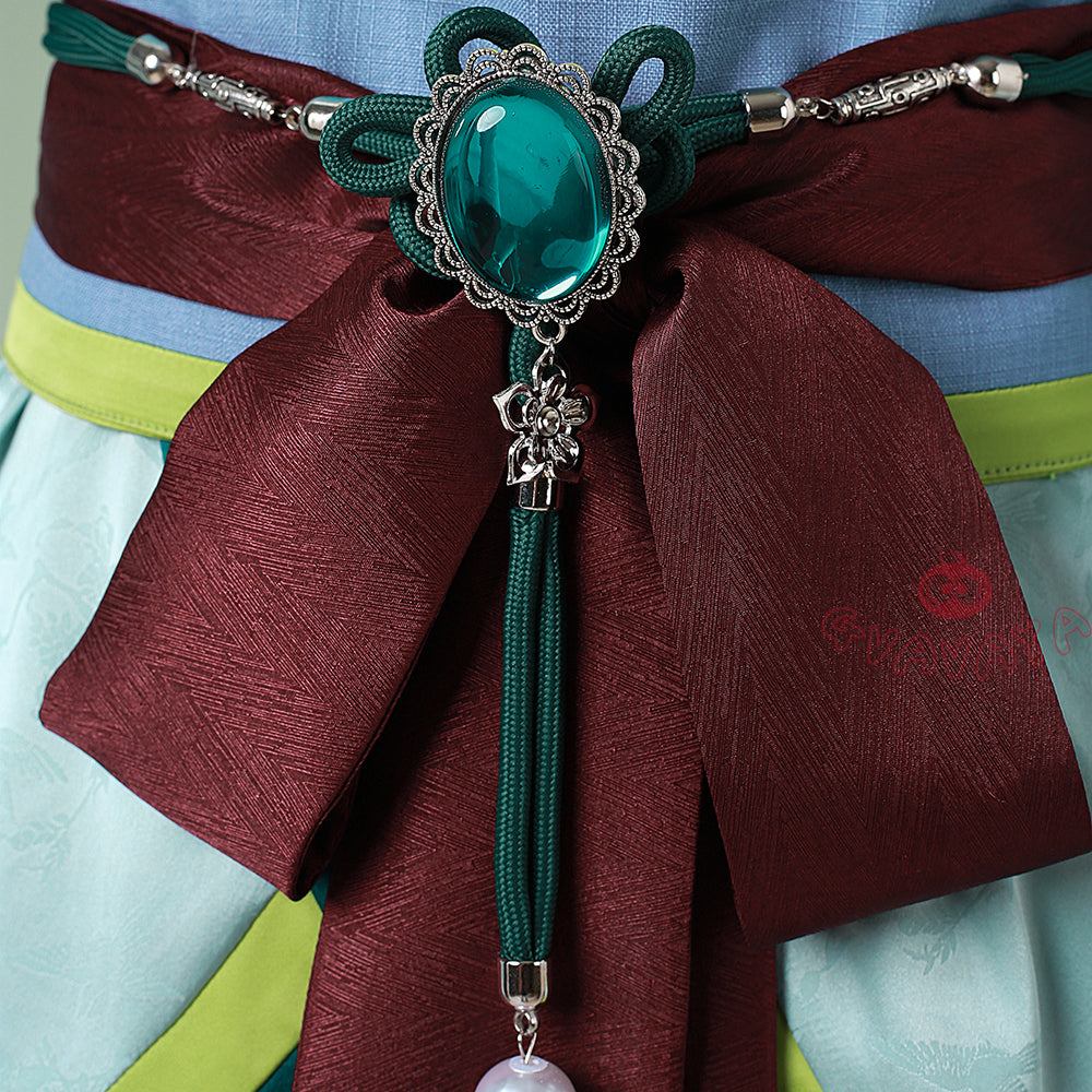 Gvavaya Anime Cosplay The Apothecary Diaries Cosplay Kusuriya no Hitorigoto Maomao Green Cosplay Costume