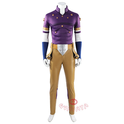 Gvavaya Cosplay STEEL BALL RUN Cosplay Costume JoJo Gyro Zeppeli Cosplay Costume