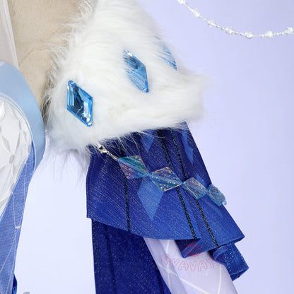Gvavaya Game Cosplay Genshin Cryo Archon Tsaritsa Cosplay Costume