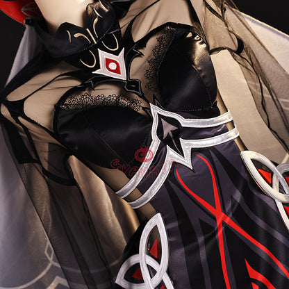 Gvavaya Game Cosplay Genshin Impact Cosplay The Ruler of Death Ronova Cosplay Costume