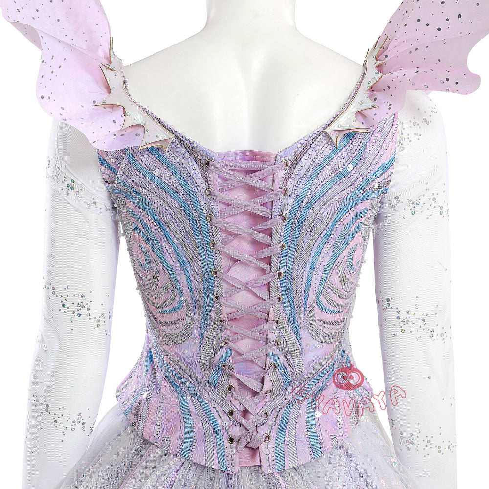 Gvavaya Anime Cosplay Witch Cosplay Glinda‌ Blue Gown Cosplay Costume