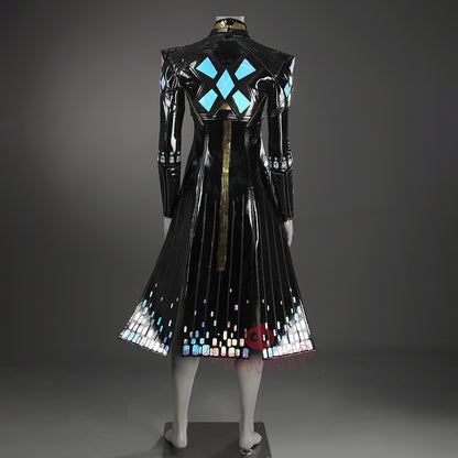 Gvavaya Game Cosplay White Queen Cosplay Emma X-Revolution Cosplay Costume