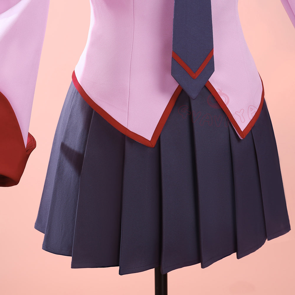 Gvavaya Anime Cosplay Hitagi Senjougahara Cosplay Costume