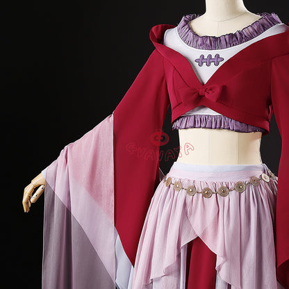Gvavaya Anime Cosplay The Apothecary Diaries Cosplay Maomao Dance Red Dress Maomao Cosplay Costume