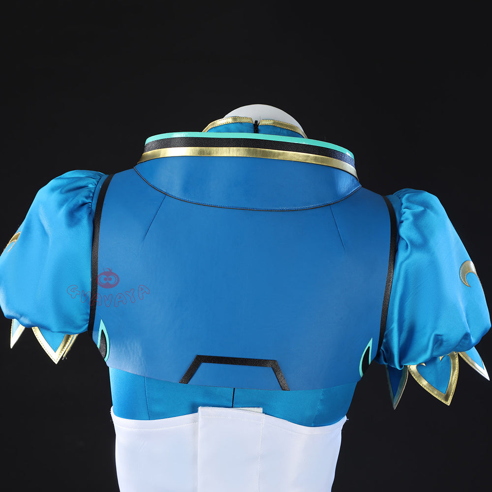 Gvavaya Game Cosplay Overwatch 2 x Street Fighter 6 Cosplay Chunli Juno Cosplay Costume