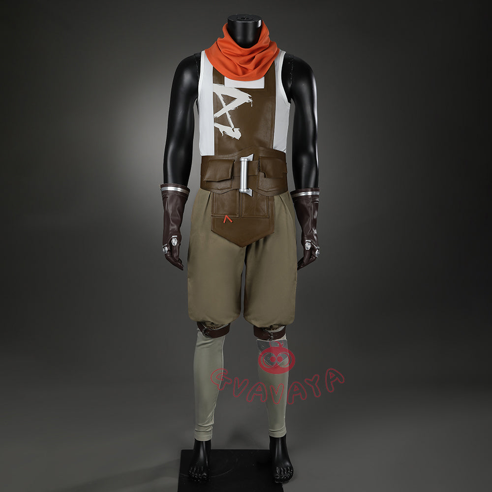 Gvavaya Game Cosplay League of Legends Cosplay the Boy Who Shattered Time: Ekko Cosplay Costume