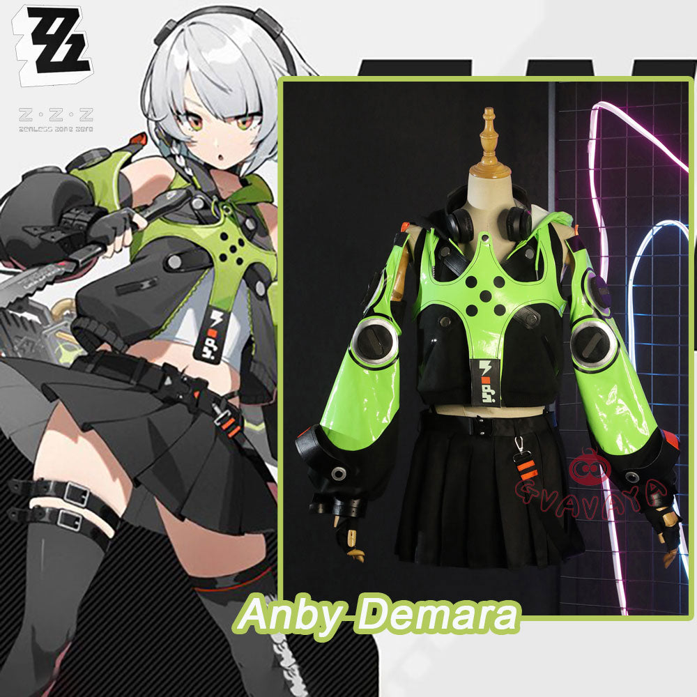 Gvavaya Game Cosplay Zenless Zone Zero Cosplay Anby Demara Cosplay Costume