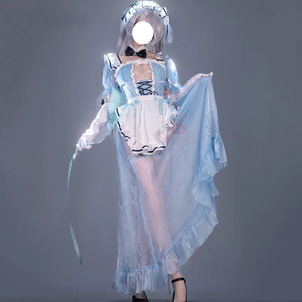 Gvavaya Game Cosplay Goddess of Victory: Nikke Cosplay Cinderella Maid Cosplay Costume