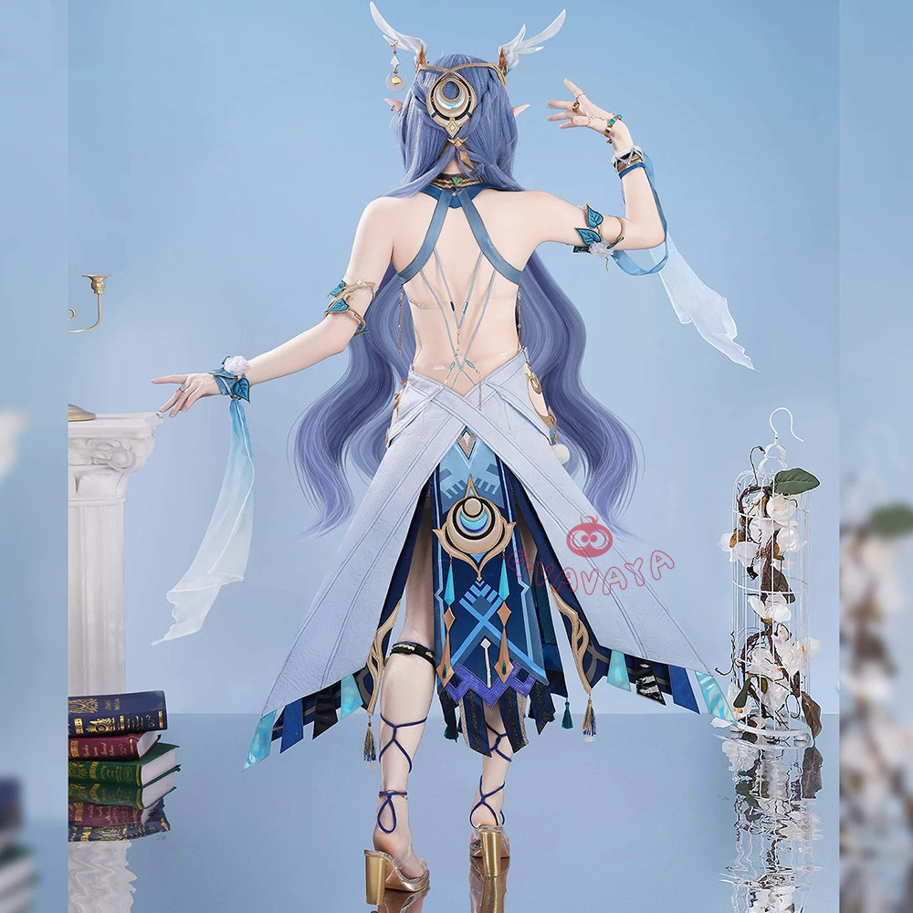 Gvavaya Game Cosplay Genshin Impact Cosplay Lauma Cosplay Costume