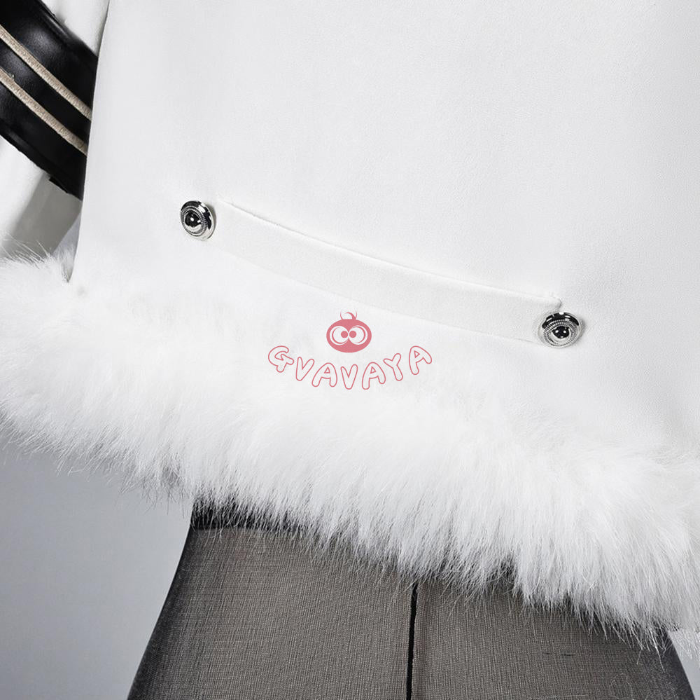 Gvavaya Game Cosplay Goddess of Victory: Nikke Cosplay Blanc (Fortune Express) Cosplay Costume