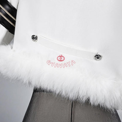 Gvavaya Game Cosplay Goddess of Victory: Nikke Cosplay Blanc (Fortune Express) Cosplay Costume