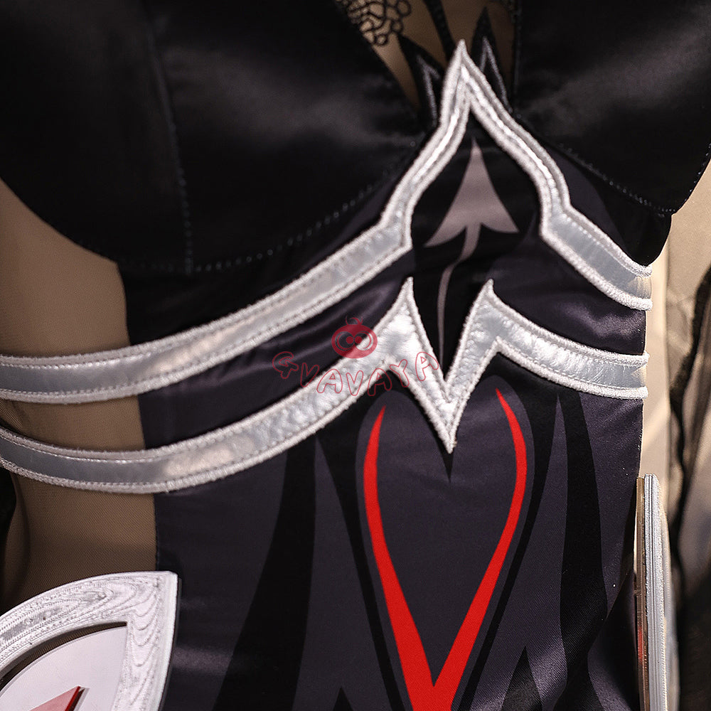 Gvavaya Game Cosplay Genshin Impact Cosplay The Ruler of Death Ronova Cosplay Costume