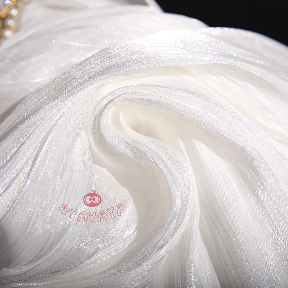 Gvavaya Cosplay Sailor Moon Cosplay Usagi Princess White Costume Cosplay
