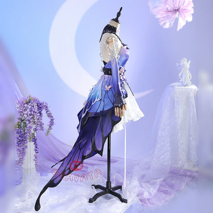 Gvavaya Game Cosplay Honkai Star Rail Cosplay Castorice Gossamer Flutter Splash Art Cosplay Costume