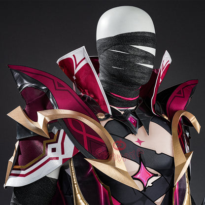 Gvavaya Game Cosplay Genshin Impact Cosplay Rerir(Rächer of Solnari) Cosplay Costume