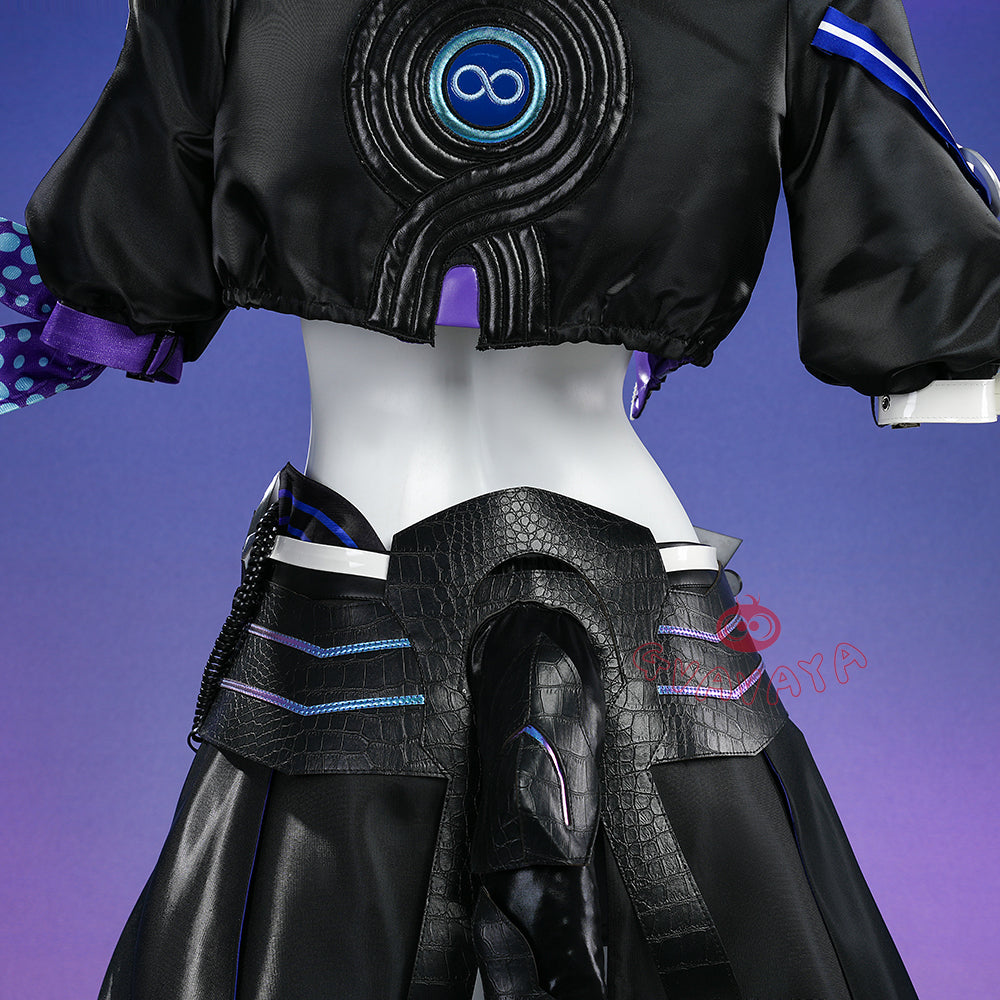 Gvavaya Game Cosplay Honkai : Star Rail Cosplay Silver Wolf LV.999 Cosplay Costume