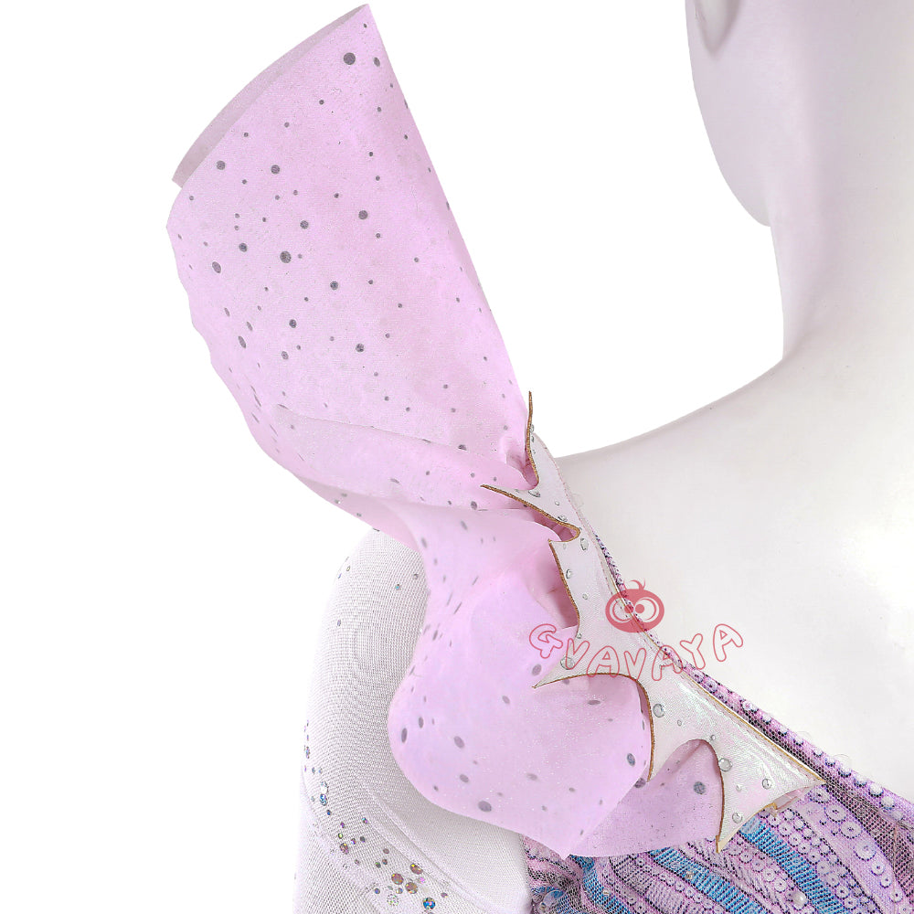 Gvavaya Anime Cosplay Witch Cosplay Glinda‌ Blue Gown Cosplay Costume