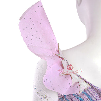 Gvavaya Anime Cosplay Witch Cosplay Glinda‌ Blue Gown Cosplay Costume