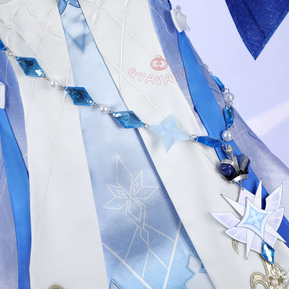 Gvavaya Game Cosplay Genshin Cryo Archon Tsaritsa Cosplay Costume