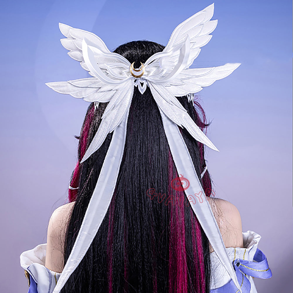 Gvavaya Game Cosplay Genshin Impact Cosplay Columbina (Damselette) Cosplay Costume A