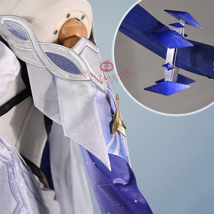 Gvavaya Game Cosplay Genshin Impact Cosplay Skirk Cosplay Costume A