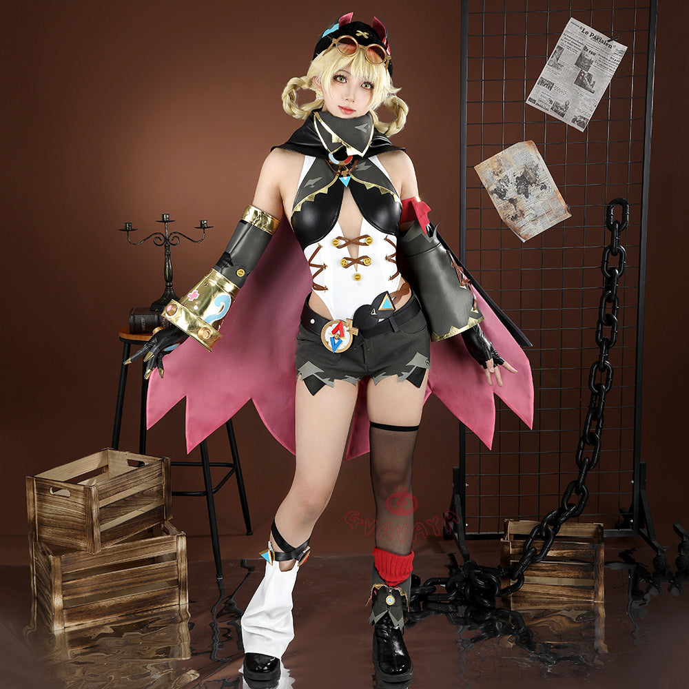 Gvavaya Game Cosplay Genshin Impact Nod-Krai Jahoda Cosplay Costume