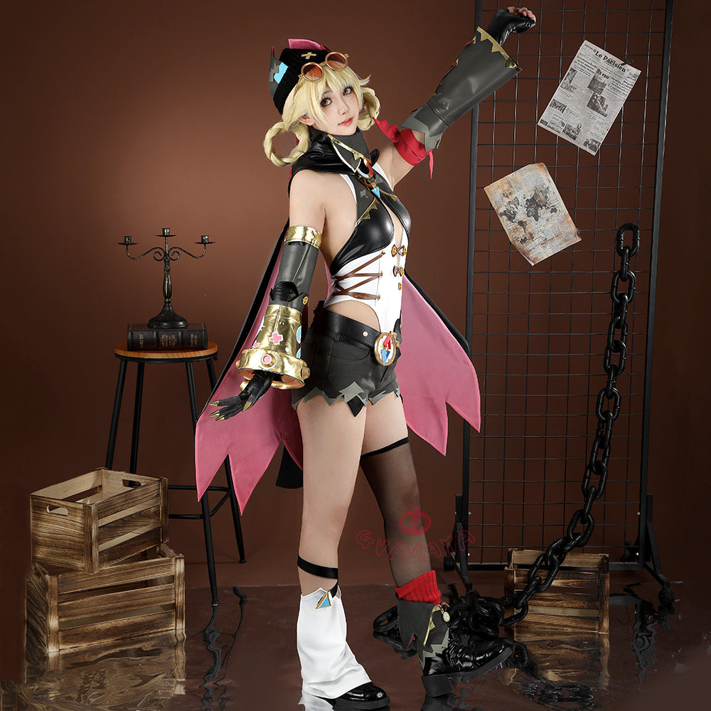 Gvavaya Game Cosplay Genshin Impact Nod-Krai Jahoda Cosplay Costume