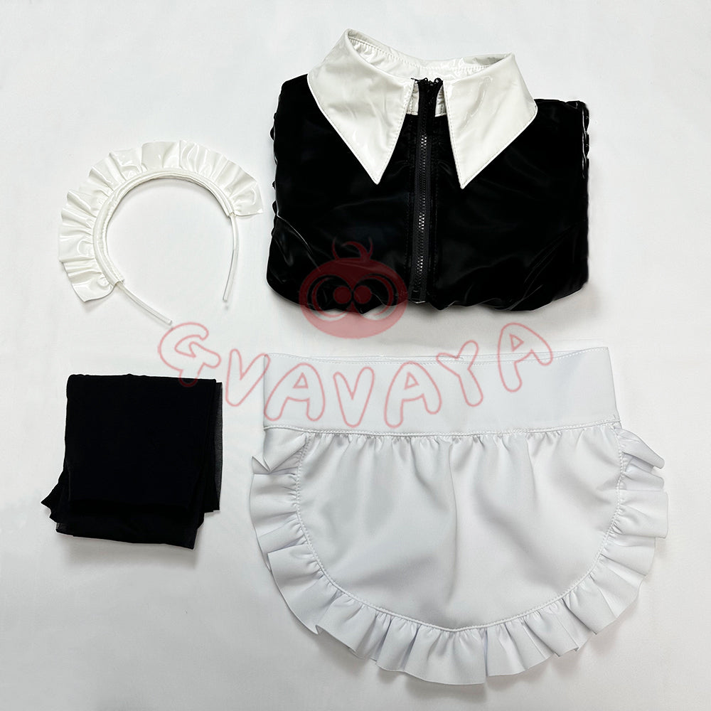 Gvavaya x Waimengshe Fanart Maid Sexy Outfit Suit Cosplay Costume Maid Cosplay