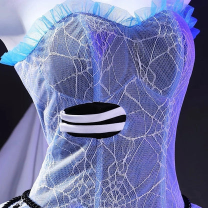 Gvavaya Cosplay Halloween Skullector Emily Cosplay Bride Doll Cosplay Costume