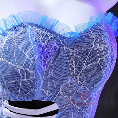 Gvavaya Cosplay Halloween Skullector Emily Cosplay Bride Doll Cosplay Costume