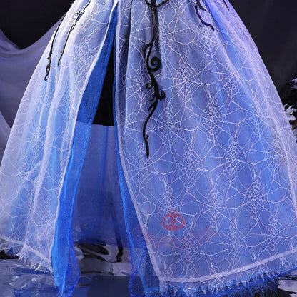 Gvavaya Cosplay Halloween Skullector Emily Cosplay Bride Doll Cosplay Costume