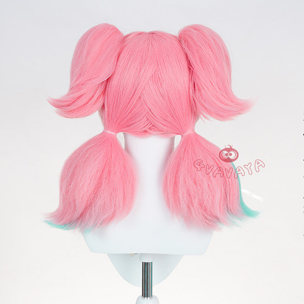 Gvavaya Game Cosplay Zenless Zone Zero Sunna Aria Nangong Yu Cosplay Wig 40cm Hair