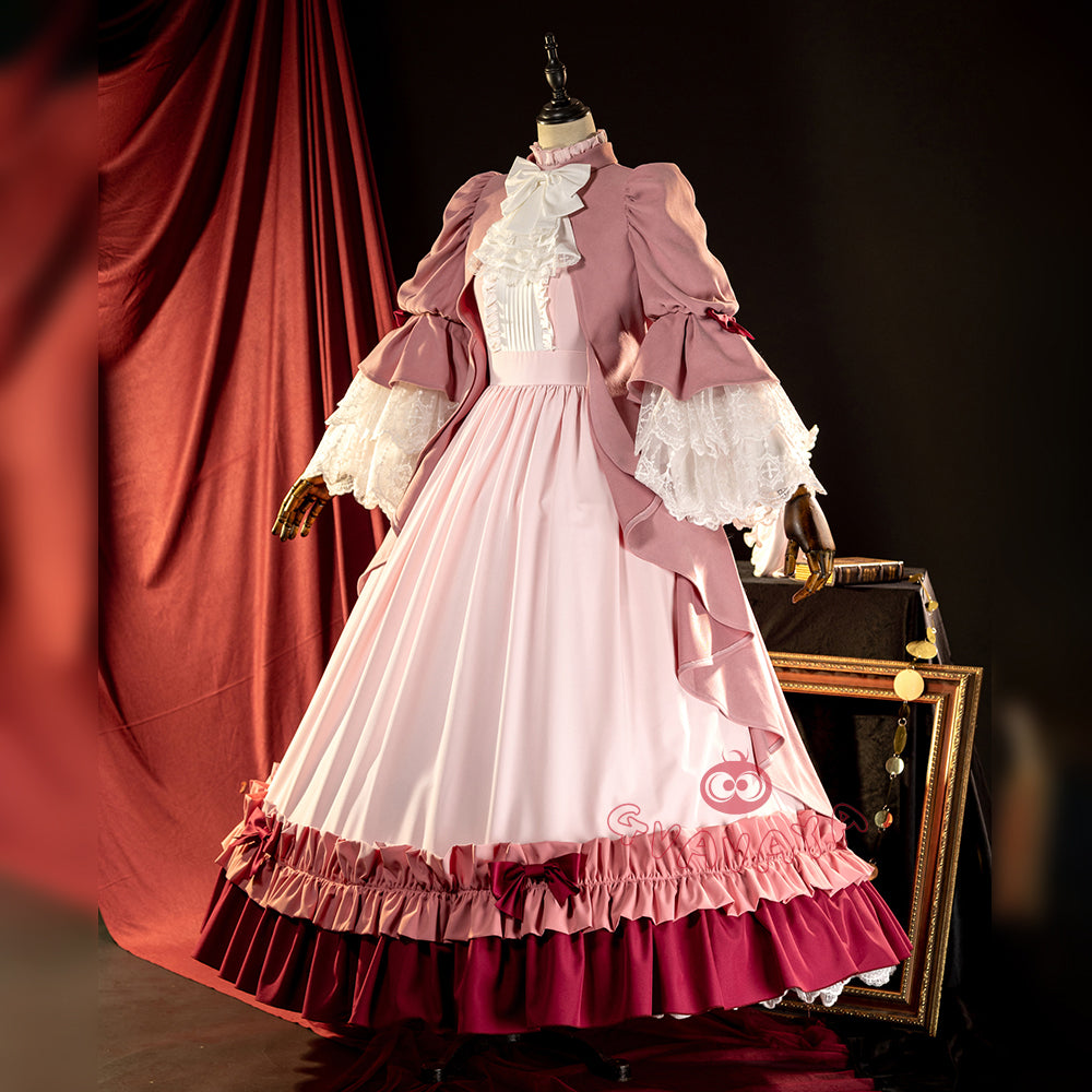 Gvavaya Cosplay GOSICK Cosplay Costume Victorique De Blois Pink Dress Suit Cosplay