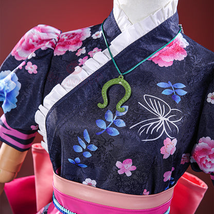 Gvavaya Game Cosplay Alice MR Cosplay Silk Maiden Dress Cosplay Costume