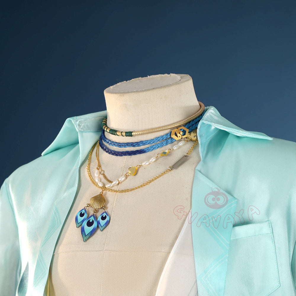 Gvavaya Game Cosplay HSR Aventurine Waveflair Cosplay Costume