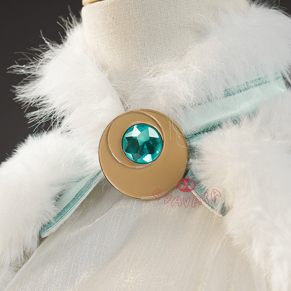 Gvavaya Game Cosplay Genshin Impact Cosplay Zibai Cosplay Costume