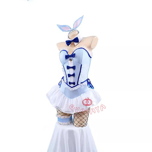 Gvavaya Anime Cosplay MDUD Cosplay Marin Kitagawa Blue Bunny Girl Cosplay Costume A