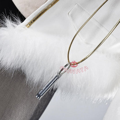 Gvavaya Game Cosplay Goddess of Victory: Nikke Cosplay Blanc (Fortune Express) Cosplay Costume