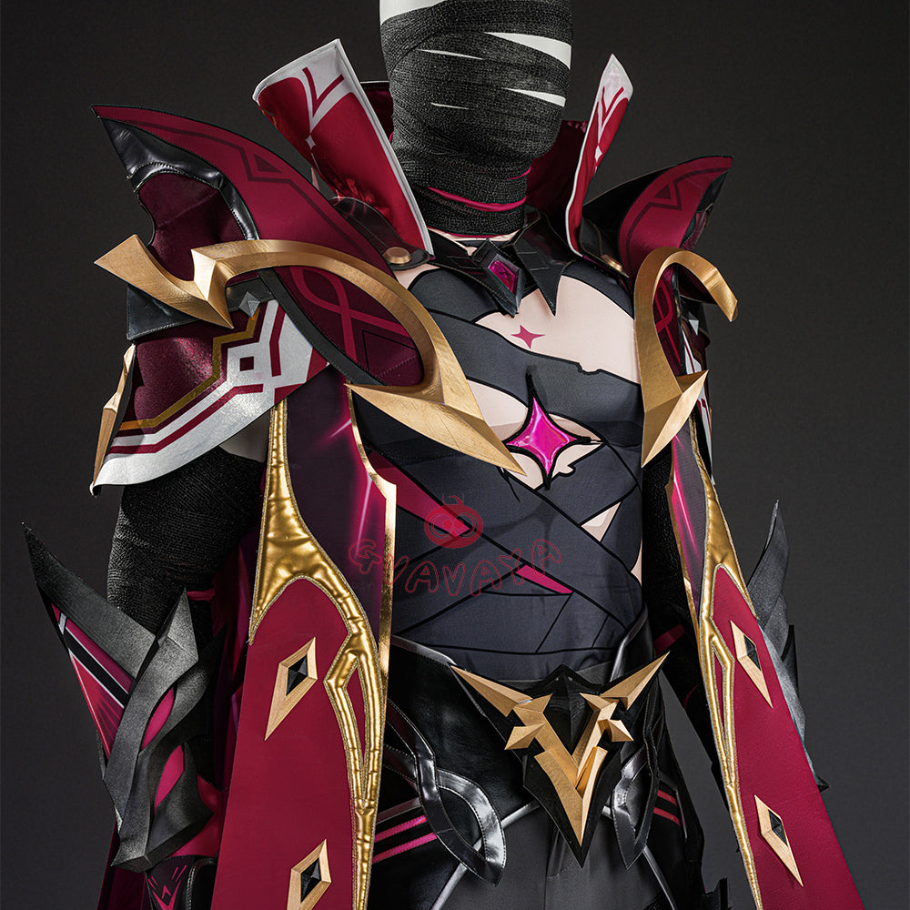 Gvavaya Game Cosplay Genshin Impact Cosplay Rerir(Rächer of Solnari) Cosplay Costume