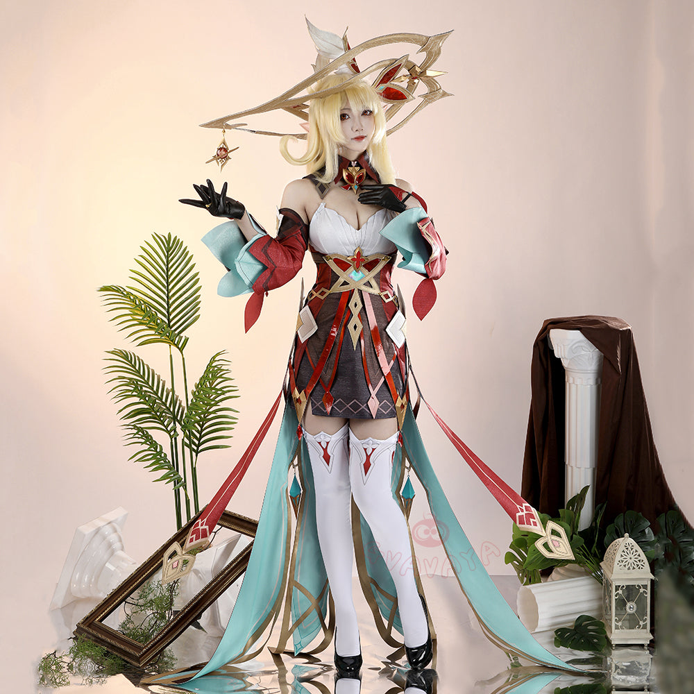 Gvavaya Game Cosplay Genshin Impact Cosplay Alice Cosplay Costume