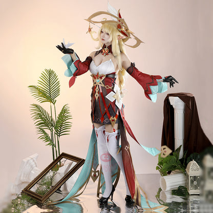 Gvavaya Game Cosplay Genshin Impact Cosplay Alice Cosplay Costume