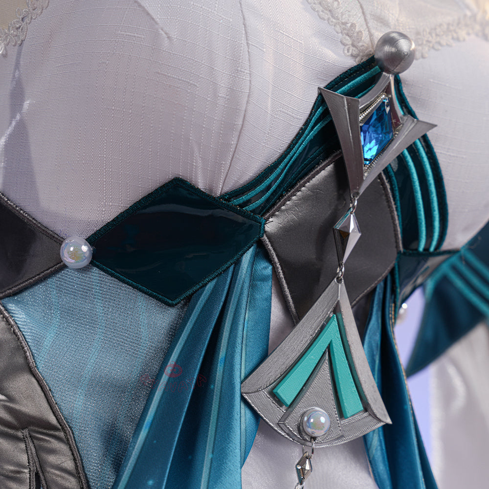 Gvavaya Game Cosplay Genshin Cosplay Vodyanitsa Cosplay Costume