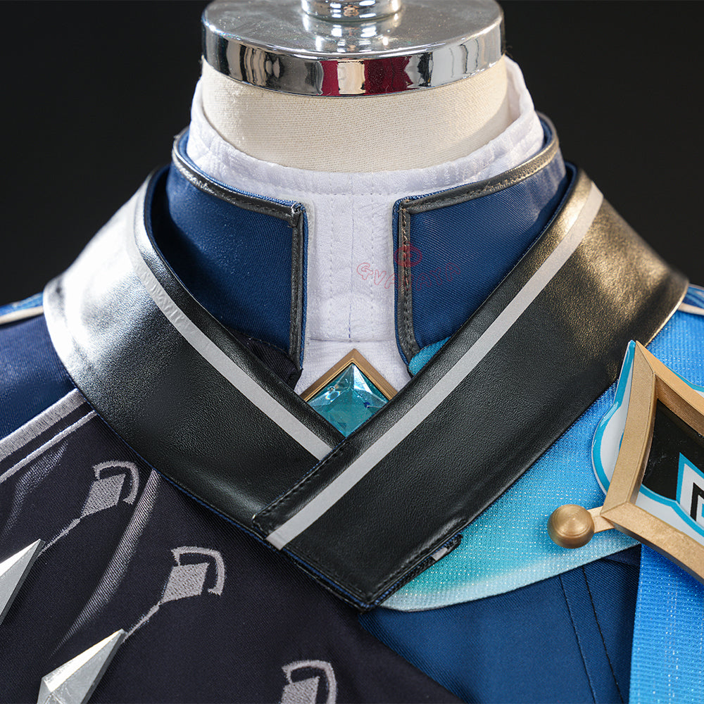 Gvavaya Game Cosplay Genshin Cosplay Aether Snezhnaya Cosplay Costume