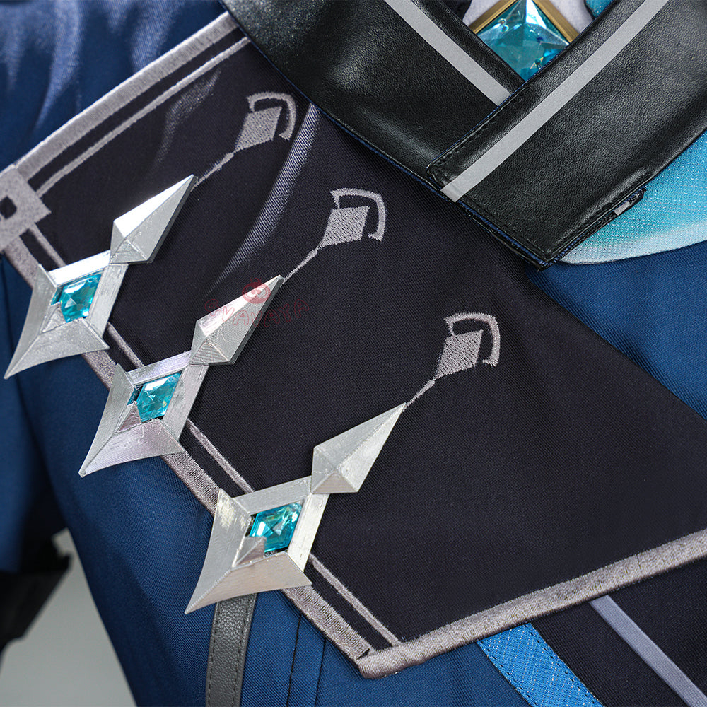 Gvavaya Game Cosplay Genshin Cosplay Aether Snezhnaya Cosplay Costume