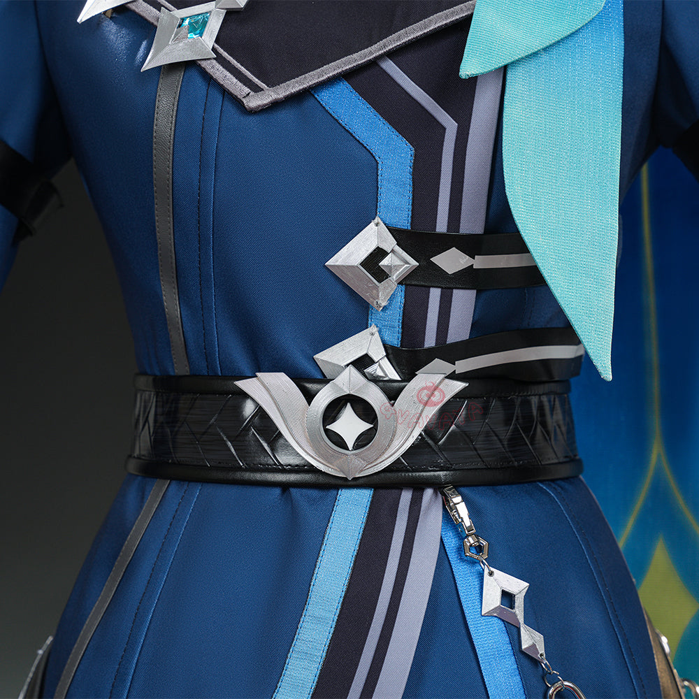 Gvavaya Game Cosplay Genshin Cosplay Aether Snezhnaya Cosplay Costume
