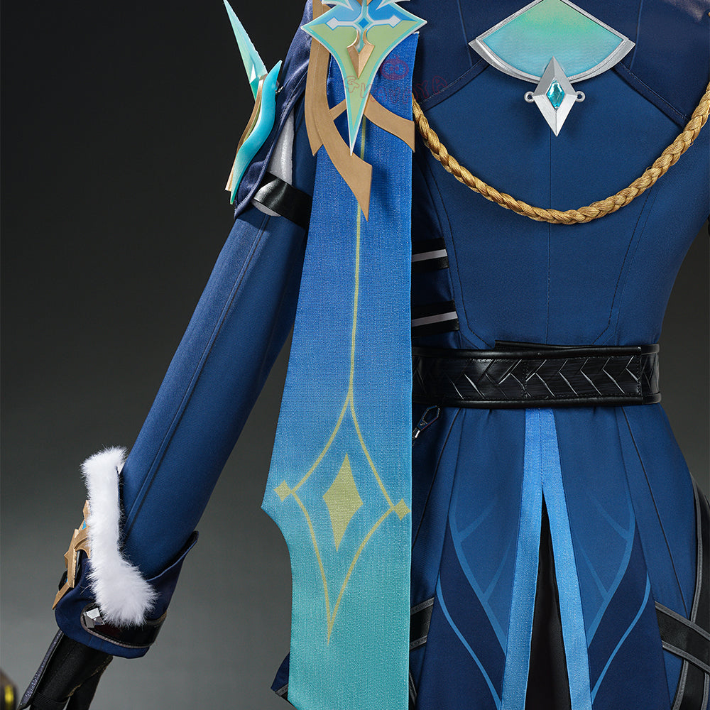 Gvavaya Game Cosplay Genshin Cosplay Aether Snezhnaya Cosplay Costume