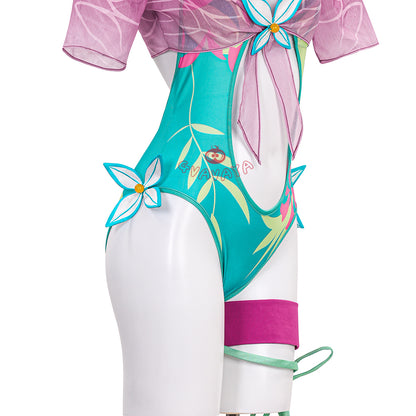 Gvavaya Game Cosplay MR Psylocke Breezy Butterfly Swimsuit Psylocke Cosplay