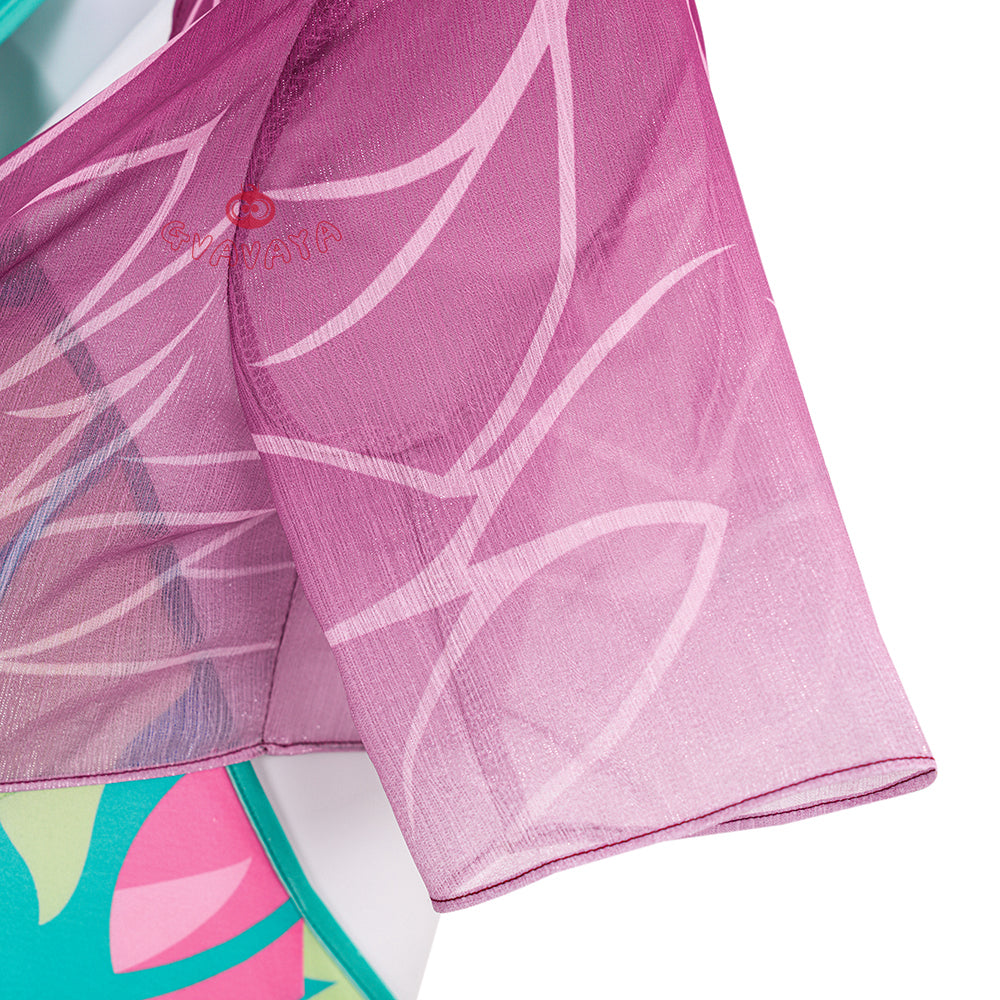 Gvavaya Game Cosplay MR Psylocke Breezy Butterfly Swimsuit Psylocke Cosplay