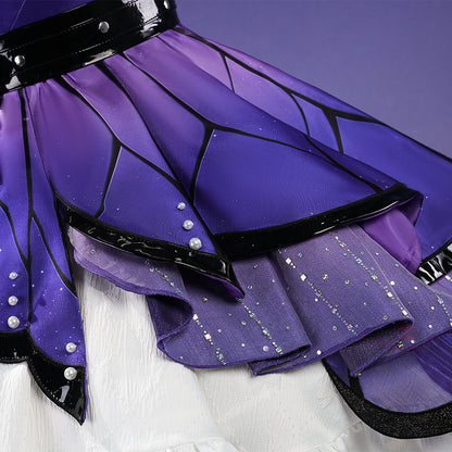Gvavaya Game Cosplay HSR Cosplay Castorice Gossamer Flutter Splash Art Cosplay Costume